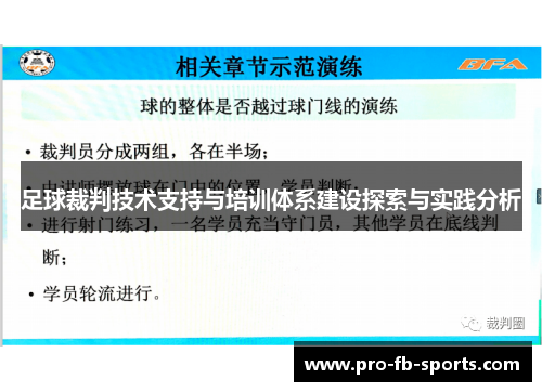 足球裁判技术支持与培训体系建设探索与实践分析 足球裁判技术支持与培训体系建设探索与实践分析